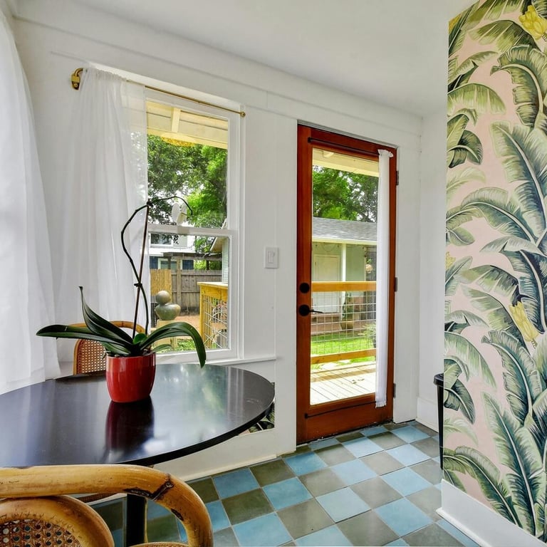 Downtown San Antonio apartment entrance